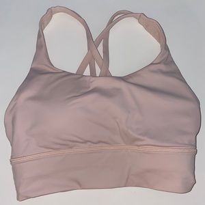 Light Pink Lululemon Sports Bra